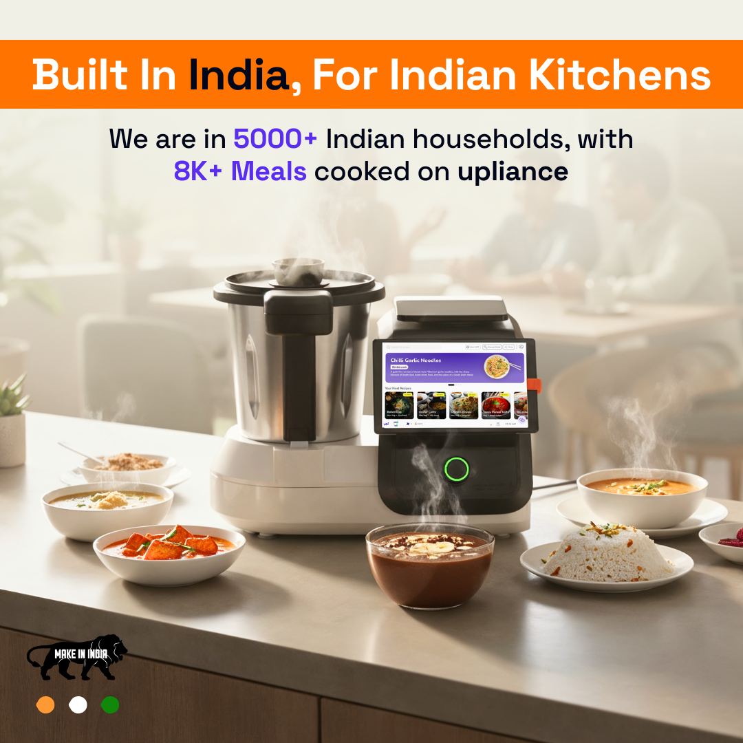 Upliance 1.O - First Smart Cooking Partner