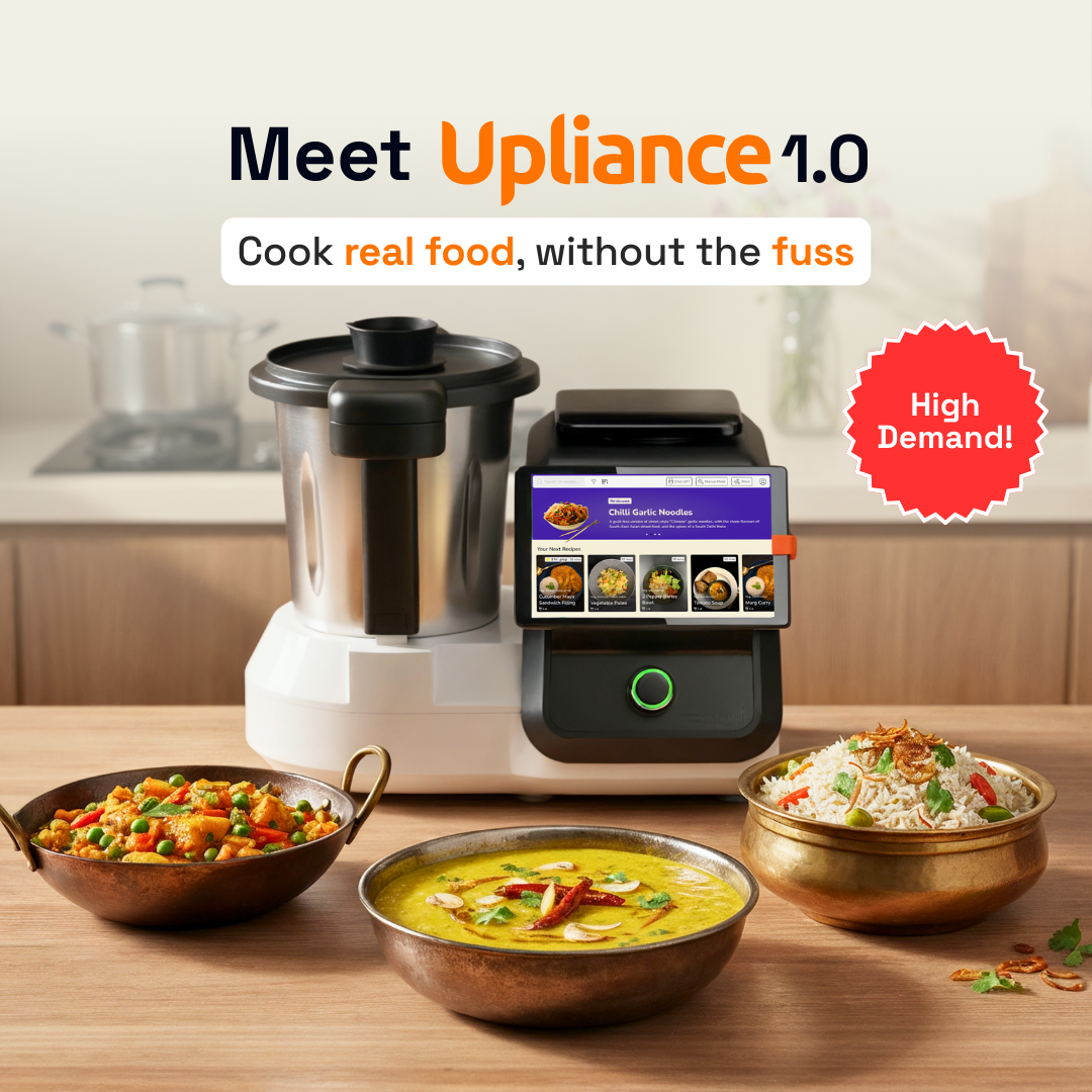 Upliance 1.O - First Smart Cooking Partner