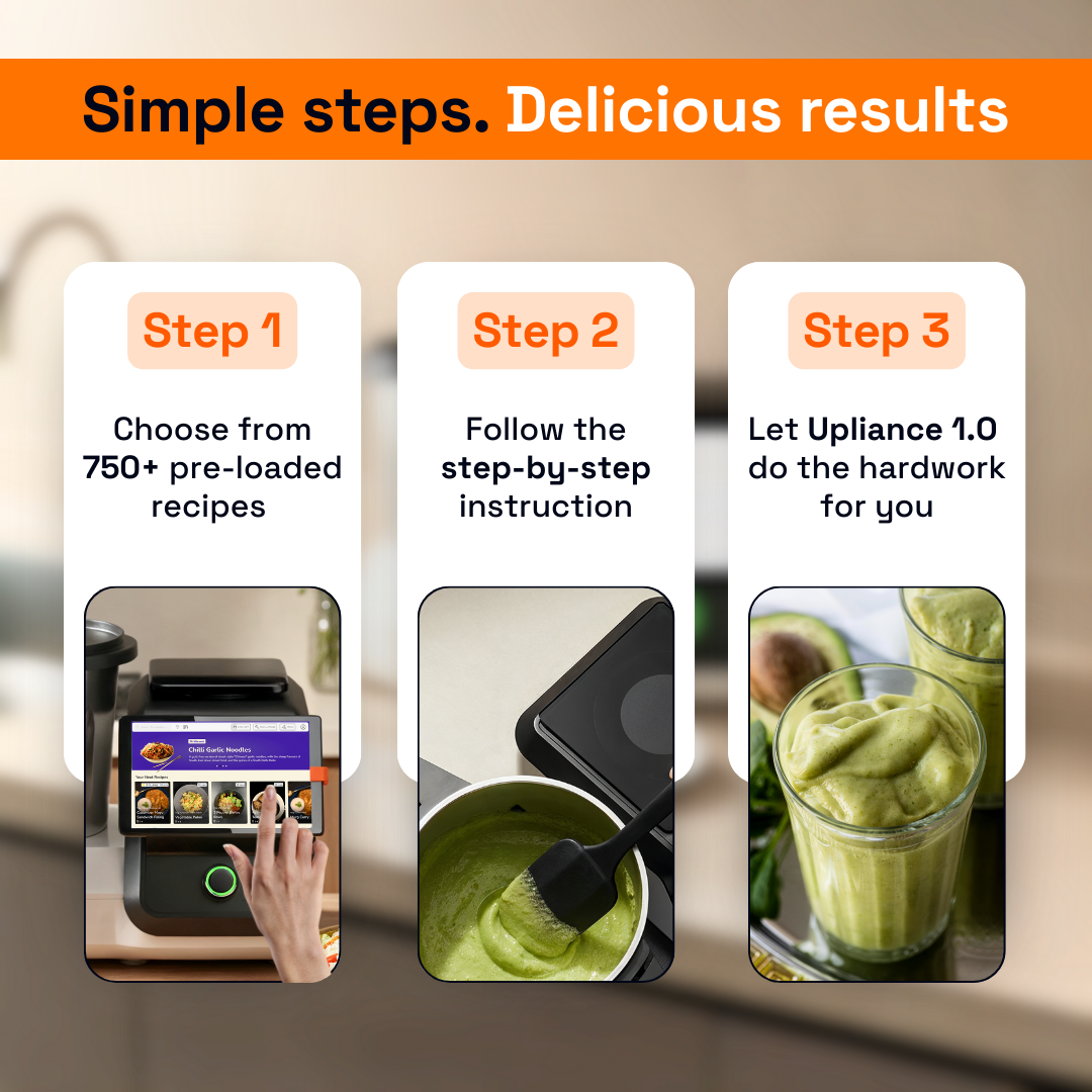 Upliance 1.O - First Smart Cooking Partner