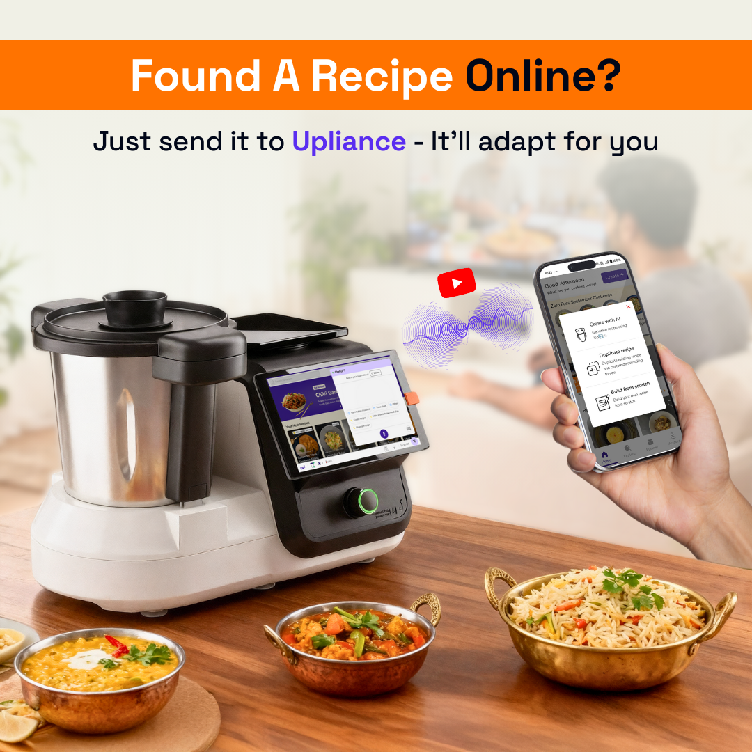 Upliance 1.O - First Smart Cooking Partner