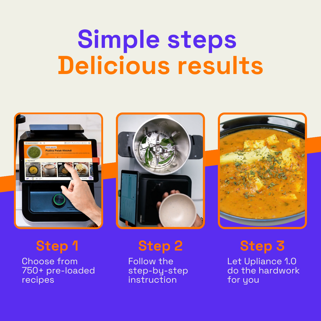 Upliance 1.O - First Smart Cooking Partner
