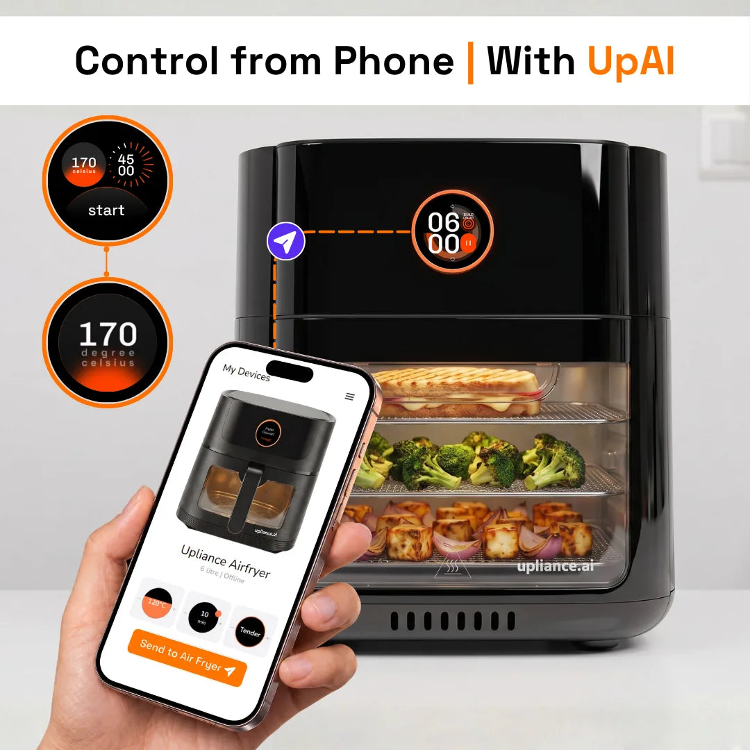 Upliance Air Fryer Oven - 12L | Powered by UpAI