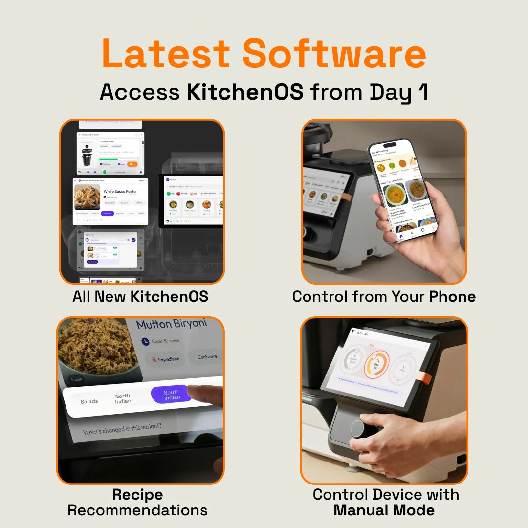 Upliance BundleUp | Smart Cooking Assistant with HeatCore™ Gen 1 with Extra Jar