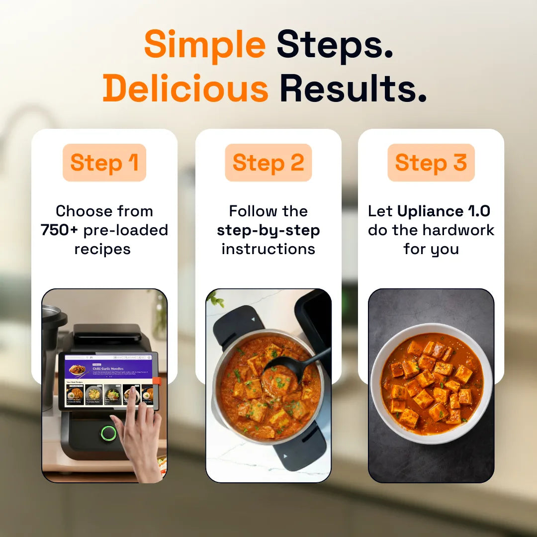 Upliance BundleUp | Smart Cooking Assistant with HeatCore™ Gen 1 with Extra Jar