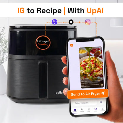 Upliance Smart Air Fryer - 5L | Powered by UpAI