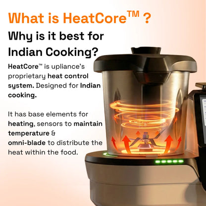 Upliance 2.O+ | Smart Cooking Assistant with HeatCore™ Gen 2