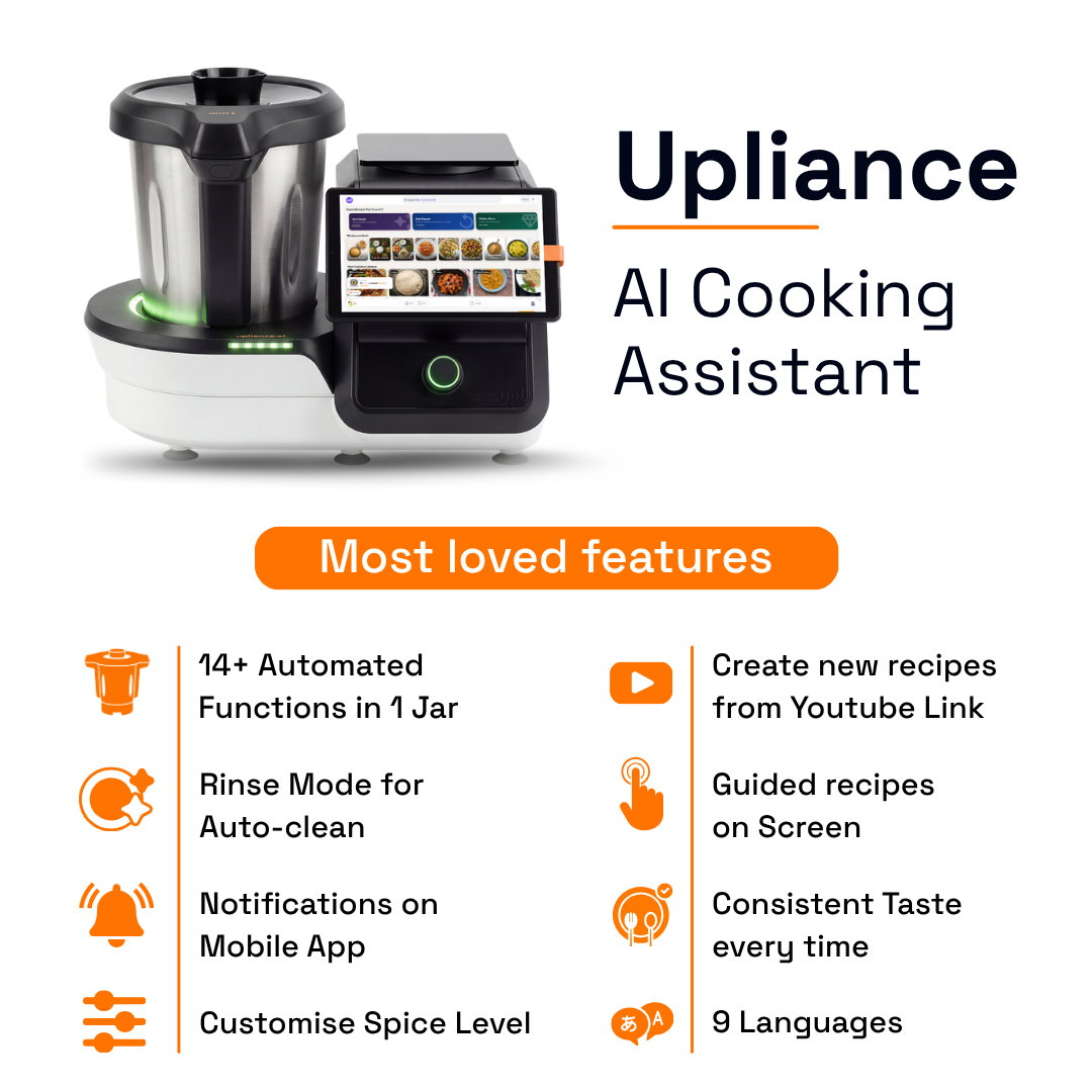 Upliance 2.O+ | AI Cooking Assistant with HeatCore™ Gen 2