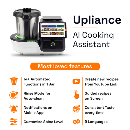 Upliance 2.O+ | AI Cooking Assistant with HeatCore™ Gen 2