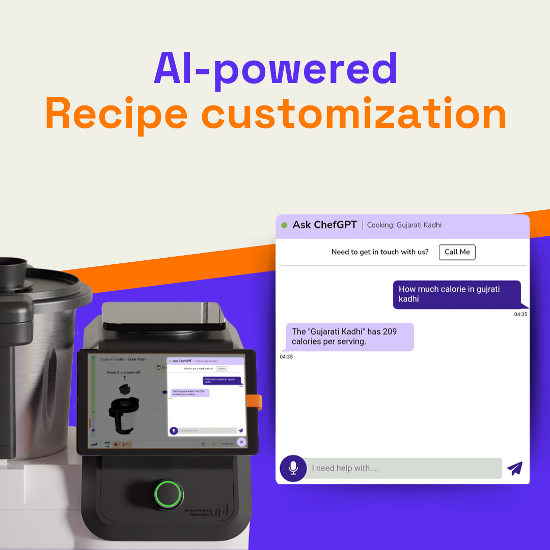 Upliance 1.O - First Smart Cooking Partner