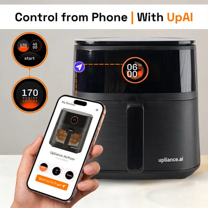 Upliance Smart Air Fryer - 5L | Powered by UpAI
