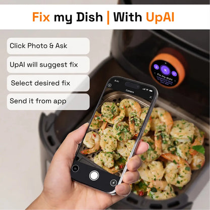 Upliance Smart Air Fryer - 5L | Powered by UpAI
