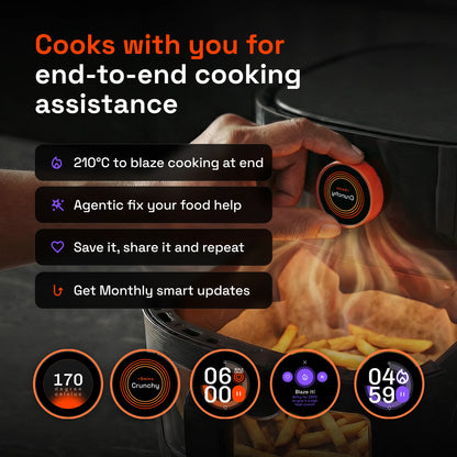 Upliance Smart Air Fryer - 6L | Powered by UpAI