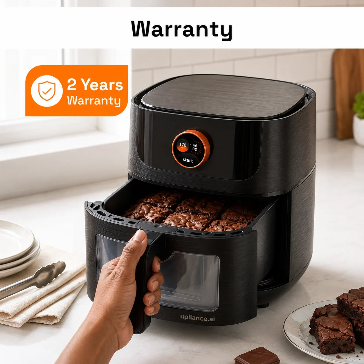 Upliance Smart Air Fryer - 6L | Powered by UpAI