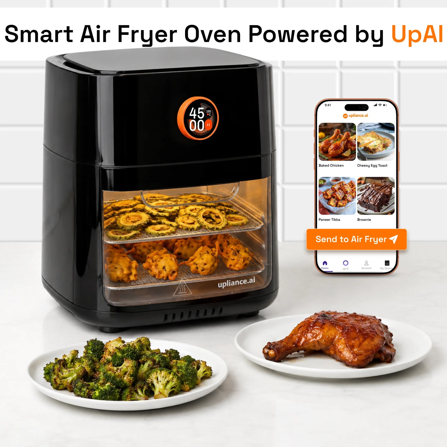 Upliance Air Fryer Oven - 12L | Powered by UpAI