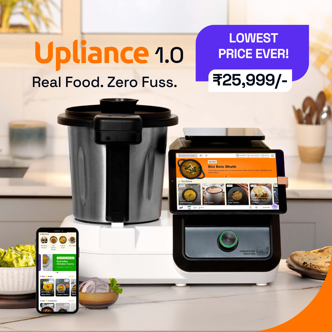 Upliance 1.O - First Smart Cooking Partner