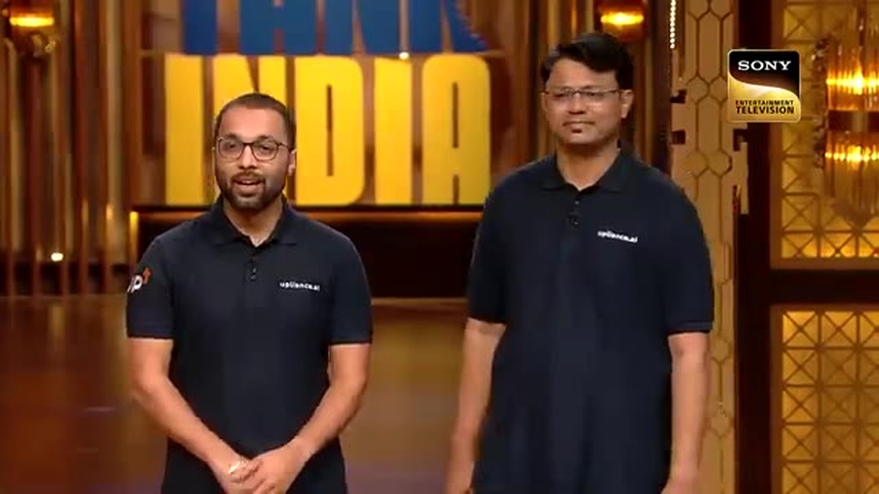 On the Shark Tank India stage